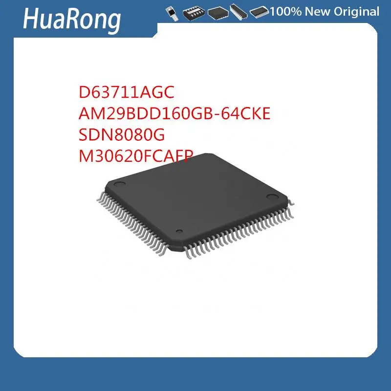 

2Pcs/Lot D63711AGC D63711 AM29BDD160GB-64CKE SDN8080G SDN8080 M30620FCAFP QFP100 ISPLSI2064 TQFP100