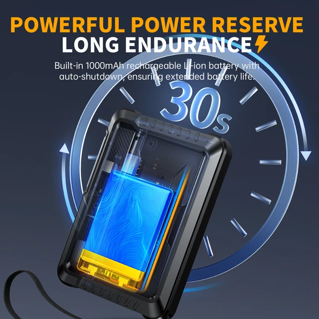 FNIRSI DSO510 New 10MHz Mini Handheld Digital 2in1 Oscilloscope Signal Generator 48MS/s Sampling Rate Electronics Reparie Tools 2