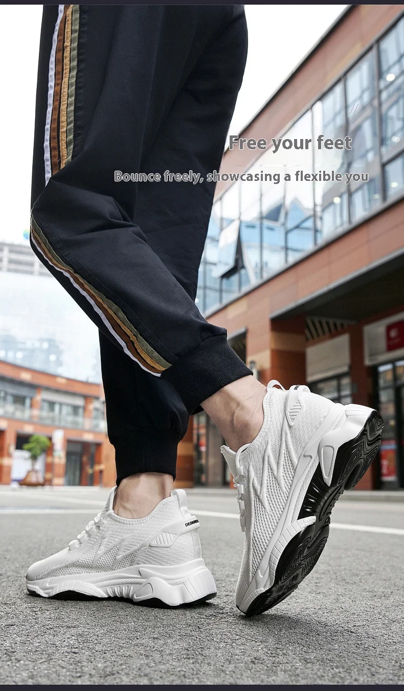 Plus Größe Sommer Lift Turnschuhe Männer Aufzug Schuhe Höhe Zunehmende Sport Frauen Einlegesohlen 8CM Versteckte Ferse Innere Erhöhung Schuhe – Detail 16