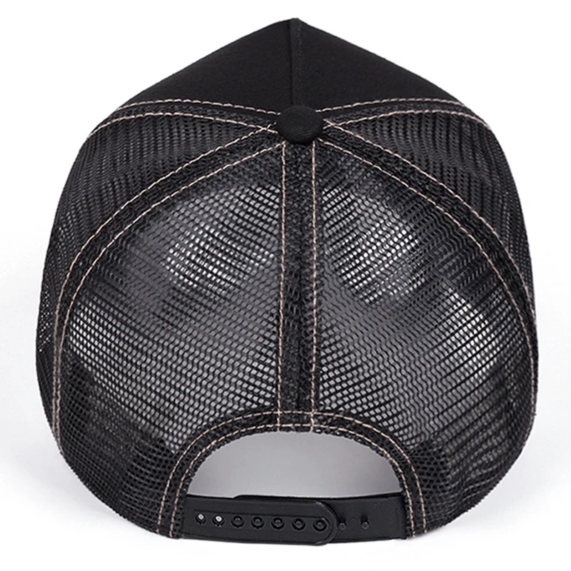 2025 personalisierte neue STATION Bull Truck Hut beliebte Straße Hip Hop Hut Outdoor täglich Sonnenschutz Hut Baseball Hut Mesh Hut Unisex – Detail 9