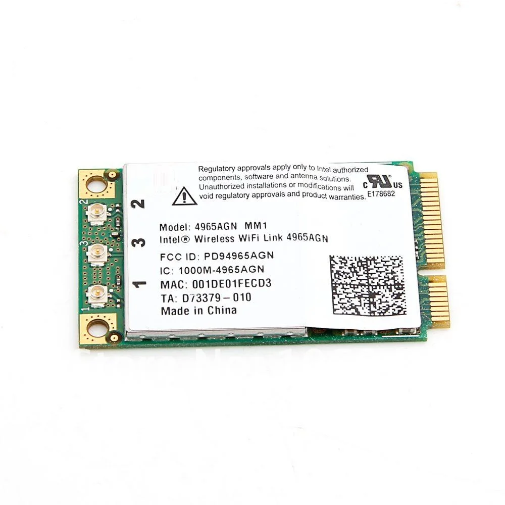 WM3B2200BG 710M 0C9063 Intel Genuine Dell C9063 WM3B2200BG Inspiron 700M 6000 Mini PCI Laptop Notebook Wireless WIFI LAN Network Card Compatible Part Numbers: C9063 