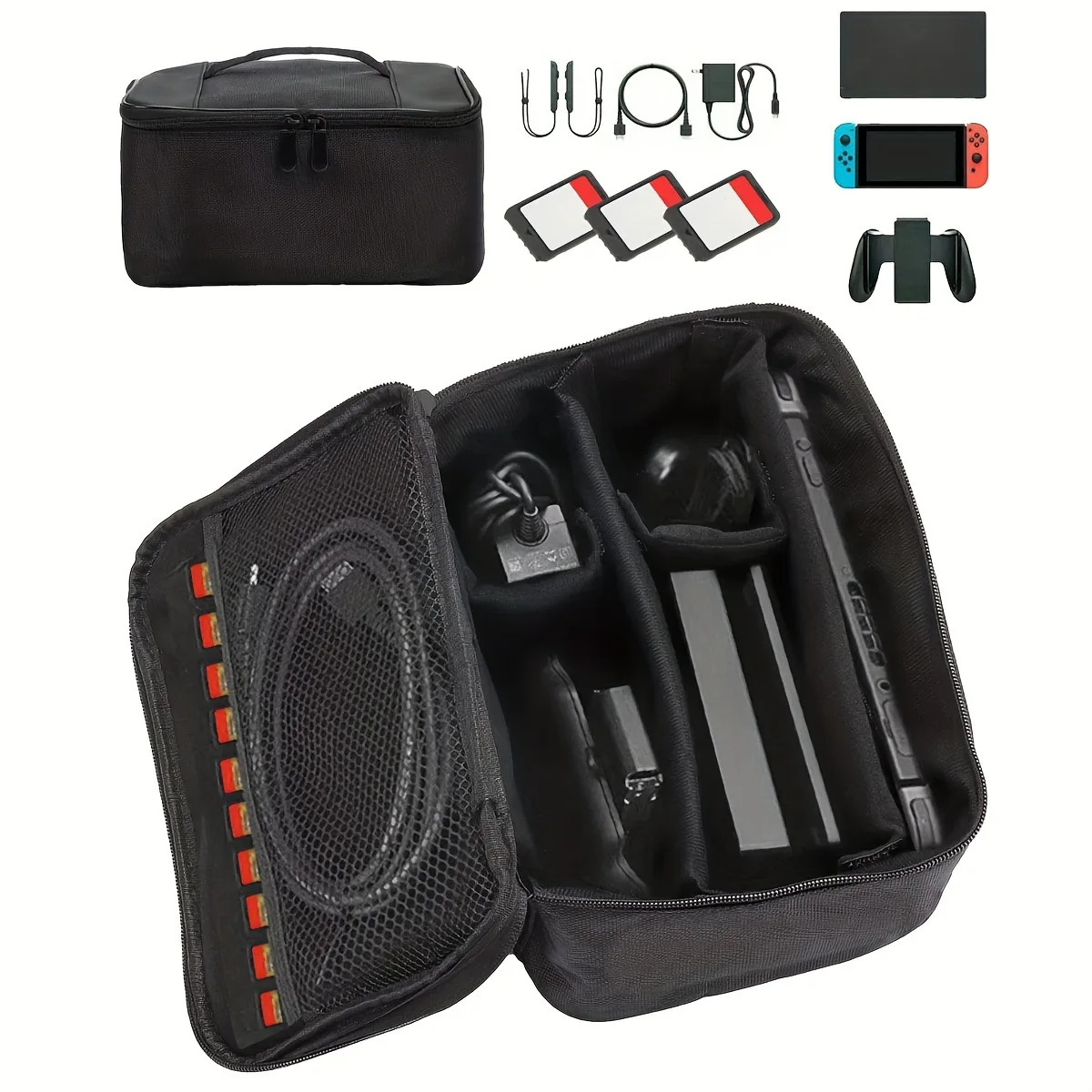 حافظة واقية كبيرة الحجم لمفتاح NS 2/Switch OLED وح...