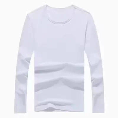 Round white long sleeves