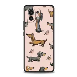 Custodia Soft per Telefono con Cane Bassotto - Cover Protettiva Carina