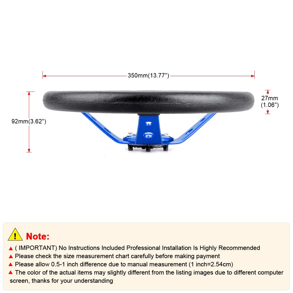 350mm 14inch Aluminum Alloy Racing PU Leather Steering Wheel 92mm Deep Dish Auto Sport Drifting Steering Wheels racing steering wheel