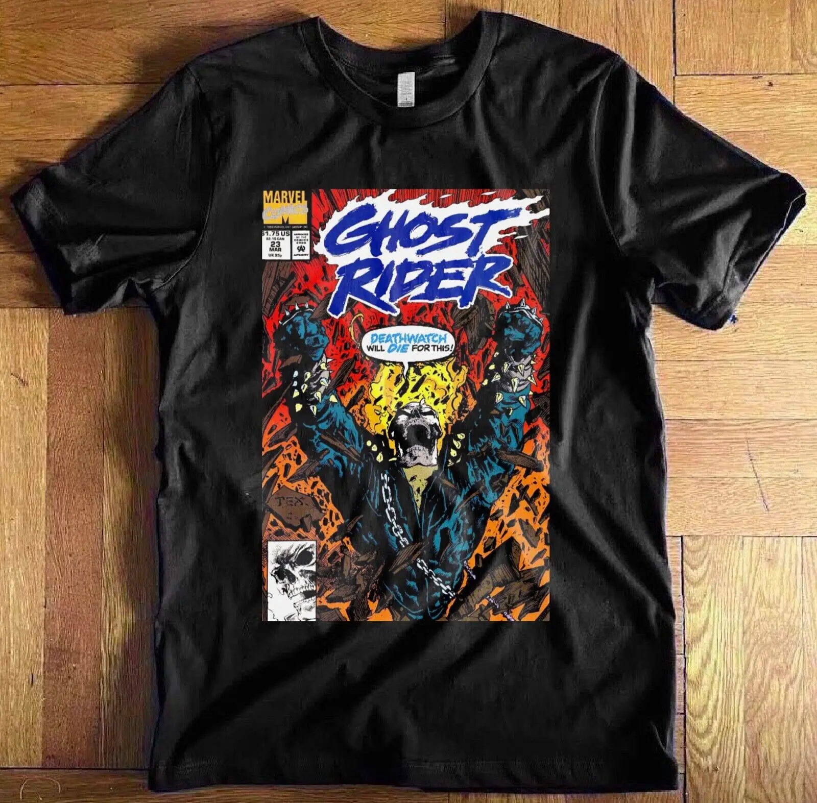 T-Shirt Unisex Ghost Rider (Tela Bella)