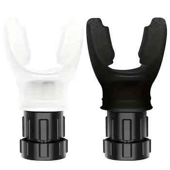 Adjustable Breathing Exerciser Spirometer Portable Lung Trainer For Adults  Black White  Vitality Endurance Boost Travel Fitness