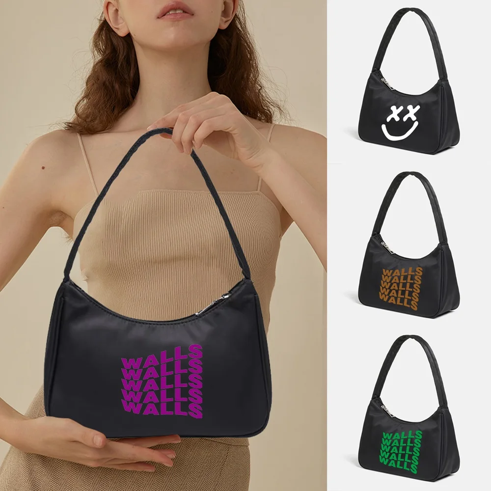 Women Shoulder Bags Underarm Pouch Commute Tote Bags Daily  Handbag Underarm Shoulder  Pouch Purse Clutch Walls Print