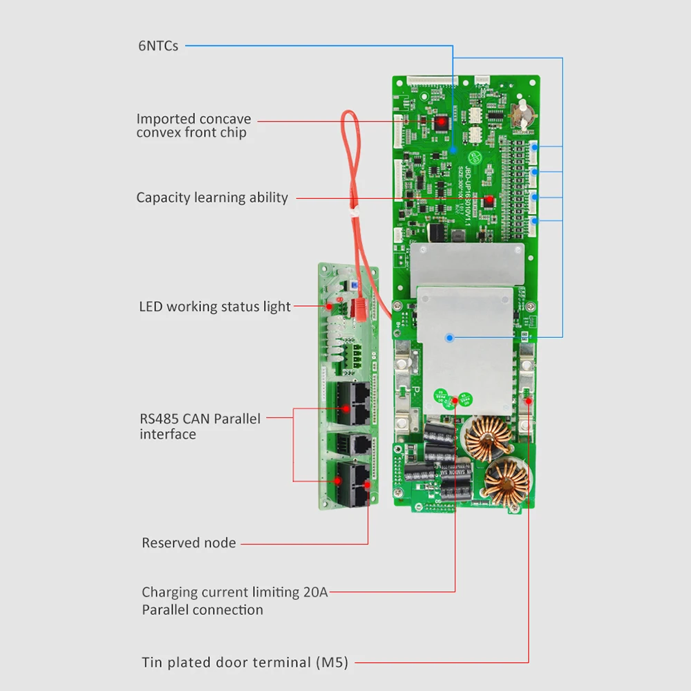 Ƭ ͸ ȣ , DIY Ʈ ¾籤  BMS ι, PC LCD , 16S, 48V, 100A, 200A, LiFePO4,  