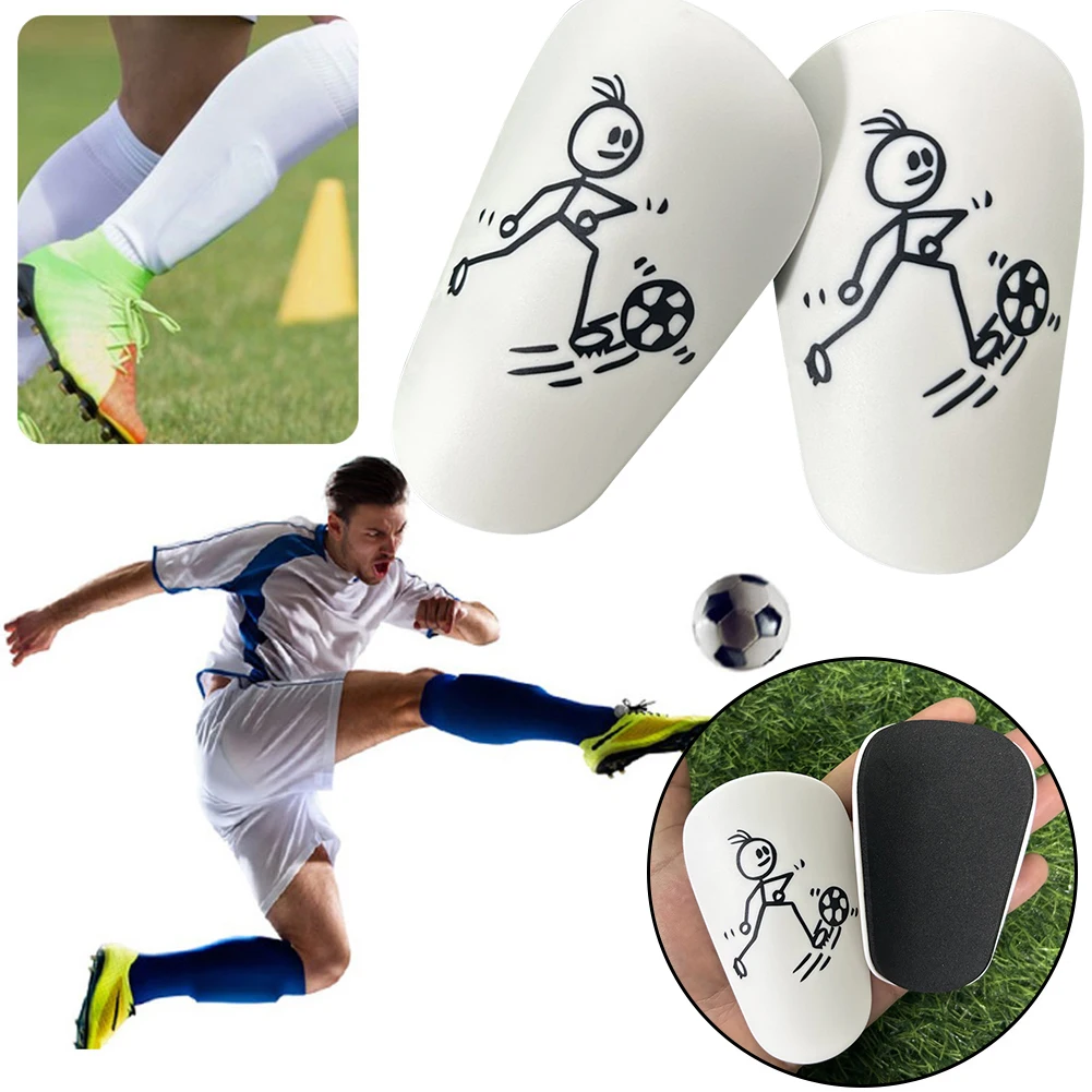 2pcs Soccer Shin Pad Football Training Leg Guard Protective Equipment Mini Shin Guards Anti Slip For Adult Kid Leg Protector shin guard pads soccer shin guards