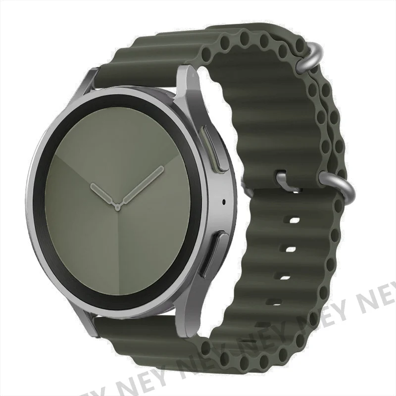 Ocean Bands Silicone Watch Strap - Universal Fit, 22mm/20mm