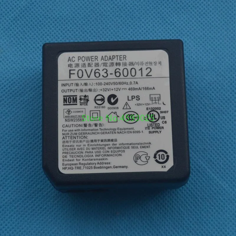1X F0V63-60012 + 32V/+ 12V 469mA/166mA עבור HP Officejet 4538 4650 4535 4678 מדפסת