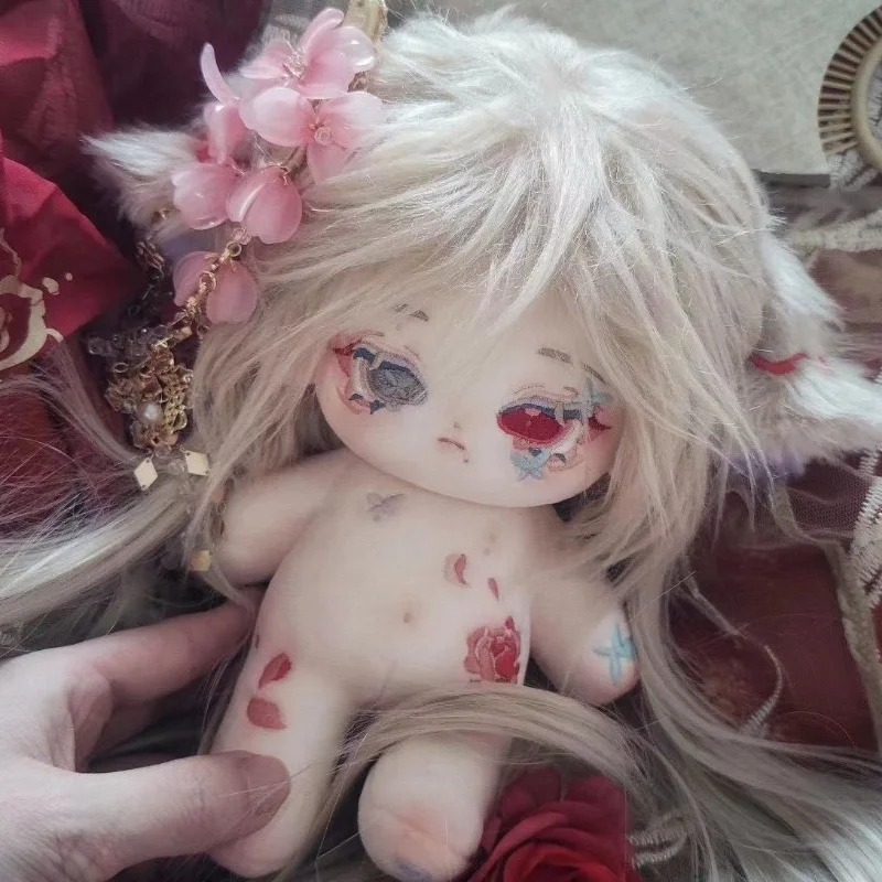 

No Attributes Monster Tian Sheng Ya Sir 20cm Cute Plush Doll Stuffed Dress Up Cospslay Anime Toy Figure Xmas Gifts