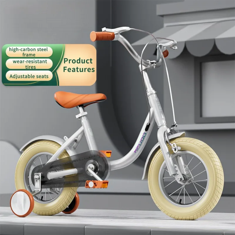 Vélo pour enfants avec roues auxiliaires 12-14-16-18-20 pouces 1 Vélo pour enfants avec roues auxiliaires 12-14-16-18-20 pouces 1