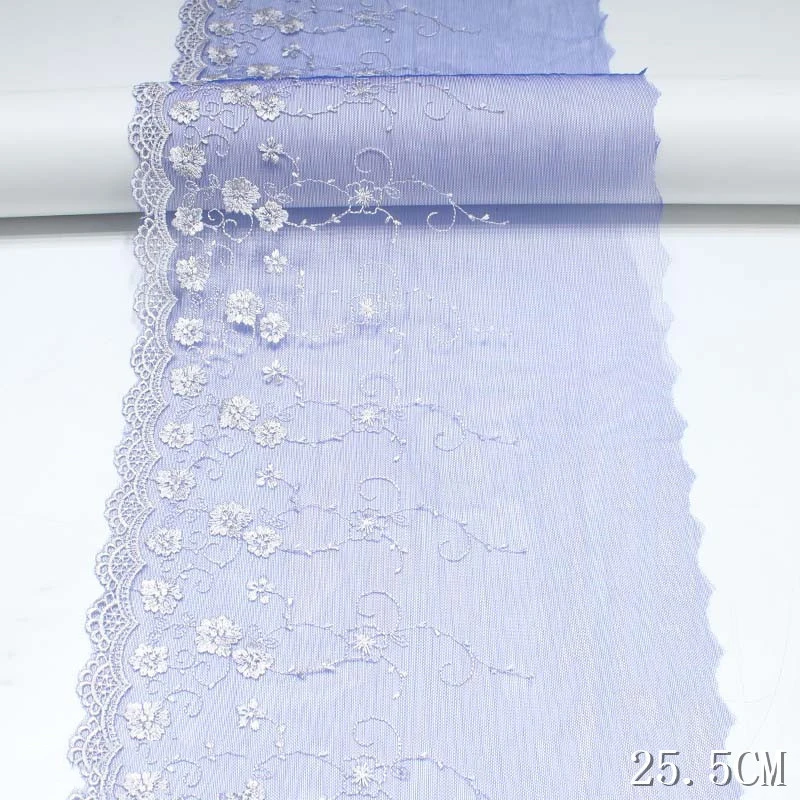 

46 ярдов, сапфировый цветочный ремешок для юбки, аксессуары для одежды, нижнее белье, платье, шитье кружевами, тканевая лента