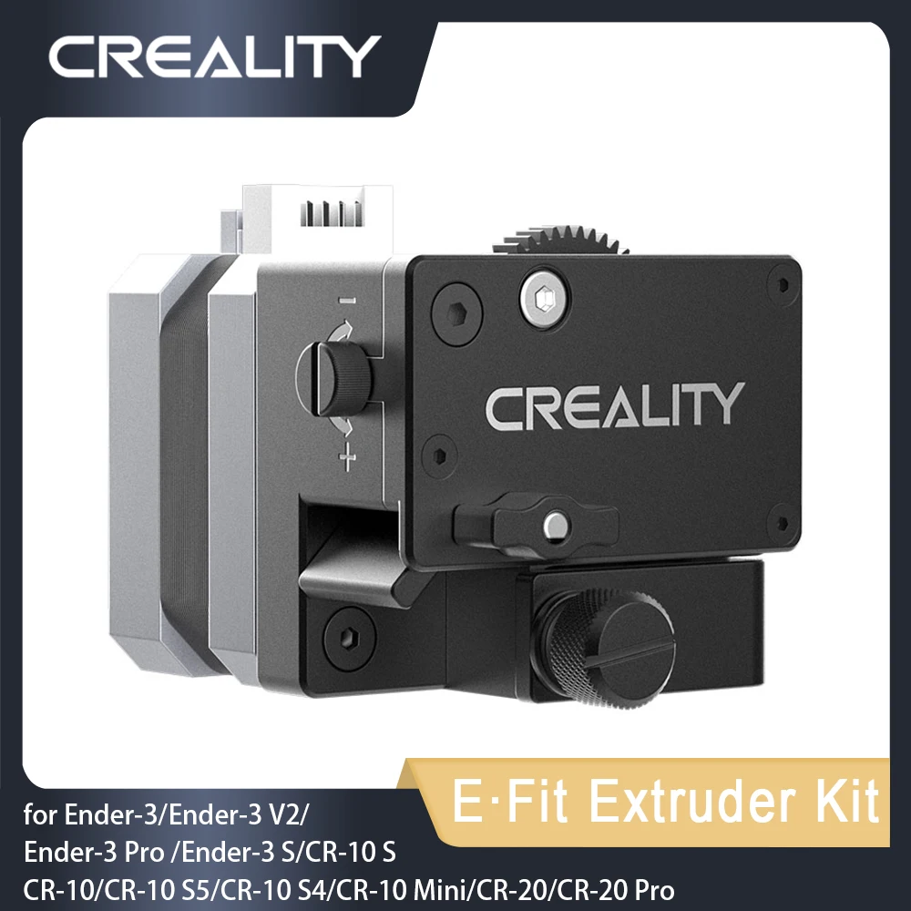 Creality 3d e · Kit de Extrusora Apto Atualizar Impressora 3d Accesoires Dupla Engrenagem Drive Bowden e Direto para Ender3 Cr10 Series