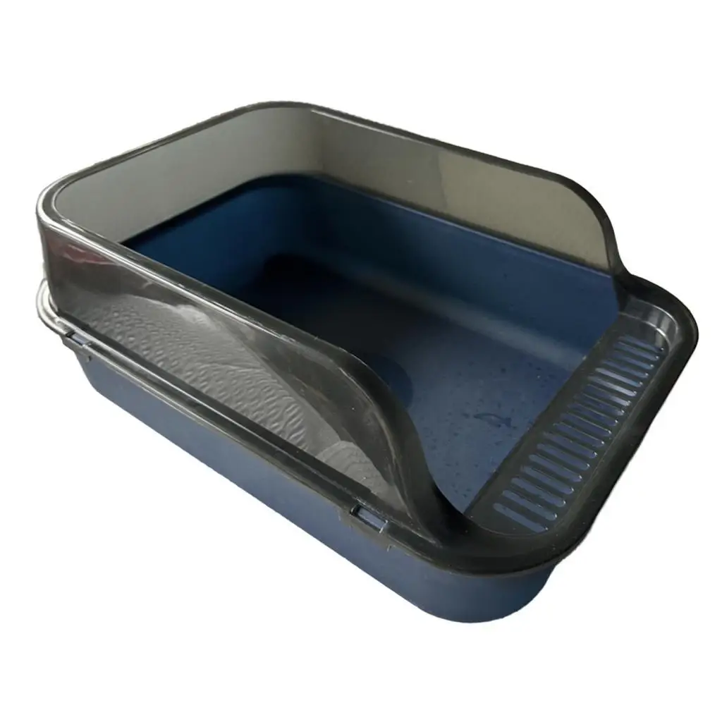 Cats Litter Pan Cat Litter Container Heighten Anti Splashing