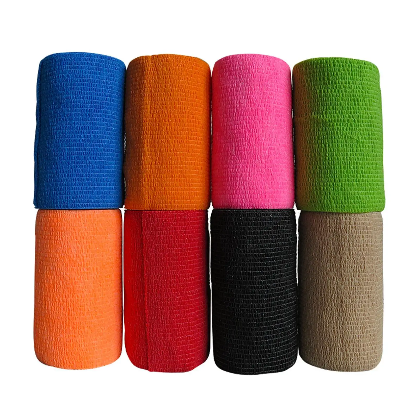 Vet Wrap Tape 4 inch Wide Elastic Non Woven Horse Leg Wrap Athletic Tape Self Adherent Wrap for Horses Cats Pet Sports Hand 2