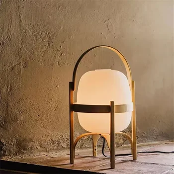 Cole Cestita Floor Lamp Art Modern Simple Led Wood Light Living Room Study Bedroom Bedside Lamp Home Restaurant Decoration Light 4