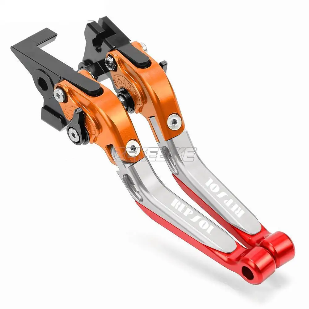 

REPSOL Brake Clutch Levers For HONDA CBR250R CBR300R CB300F CBR500R CB500F CB500X CB190R CB190X Motorcycle Folding Extendable