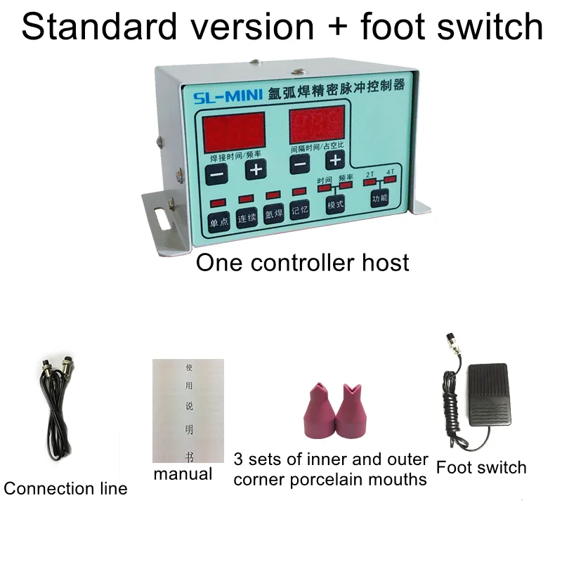 TIG welding machine modification cold pulse time controller stainless steel mold spot |