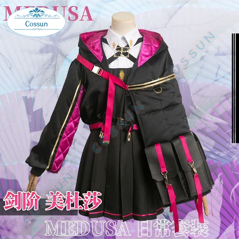 

Костюм для косплея Medusa из игры Fate/Grand Order, наряды на Хэллоуин, женский новый костюм, униформа