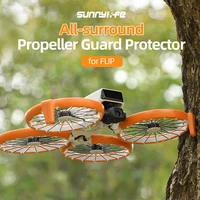 For DJI Flip Drone Propeller Guard Case Quick Release Arms Anti Drop Full Surround Bumper Rings Protector Cover Accessories 1