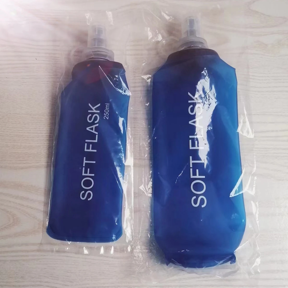 250ml 500ml Water Bottle TPU Folding Soft Flask Sport Water Bag Collapsible Bottle Running Camping Hiking Cycling