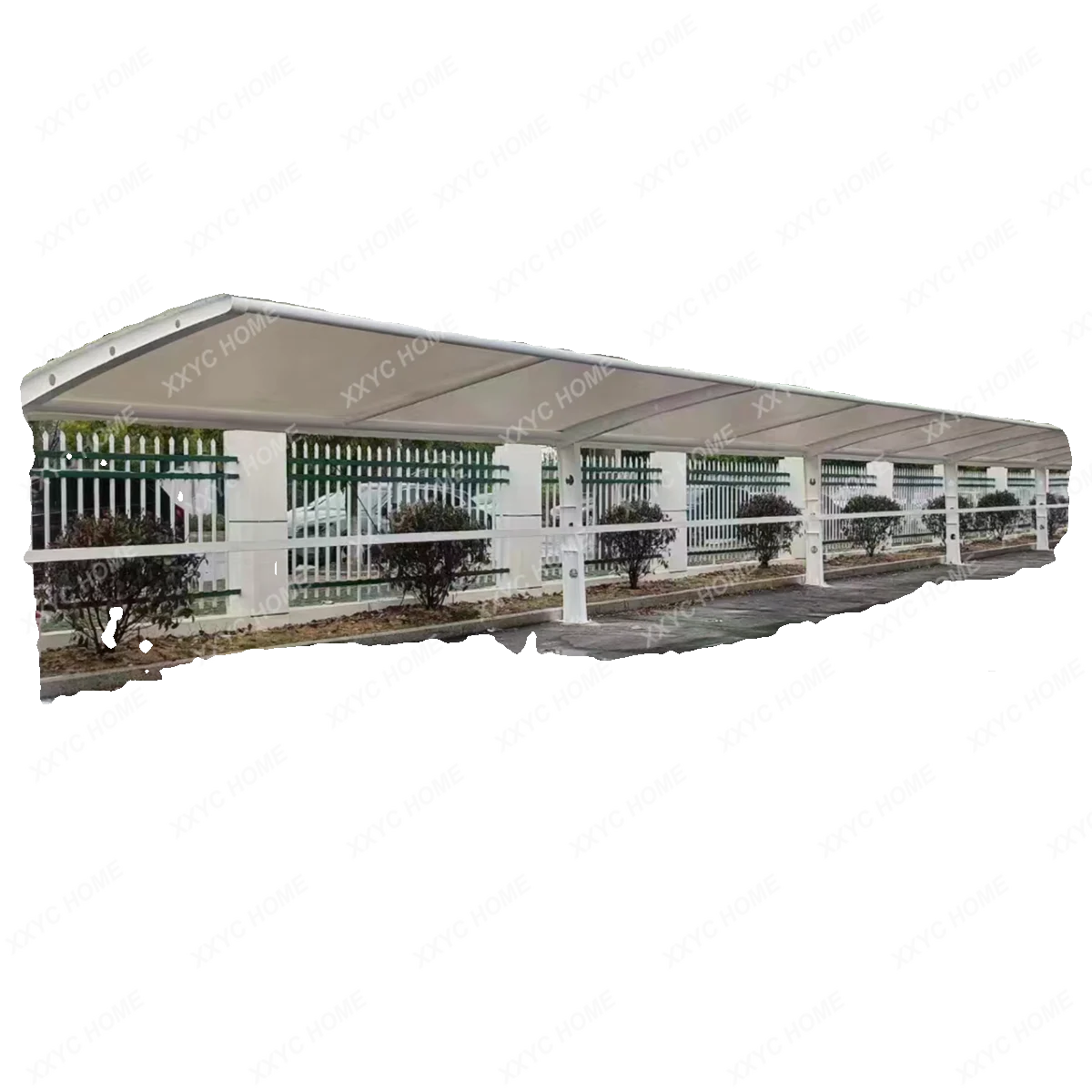 

Customized Membrane Structure Carport Charging Pile Bicycle Shelter Tension Film Electric Car Shed Awning