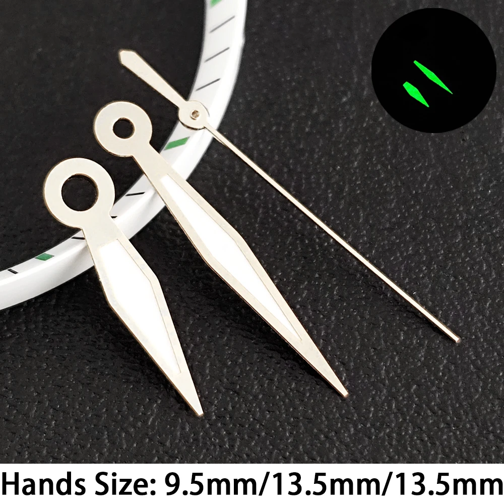 Green Luminous Watch Hands for Mechanical Movements - Replaceable Accessories