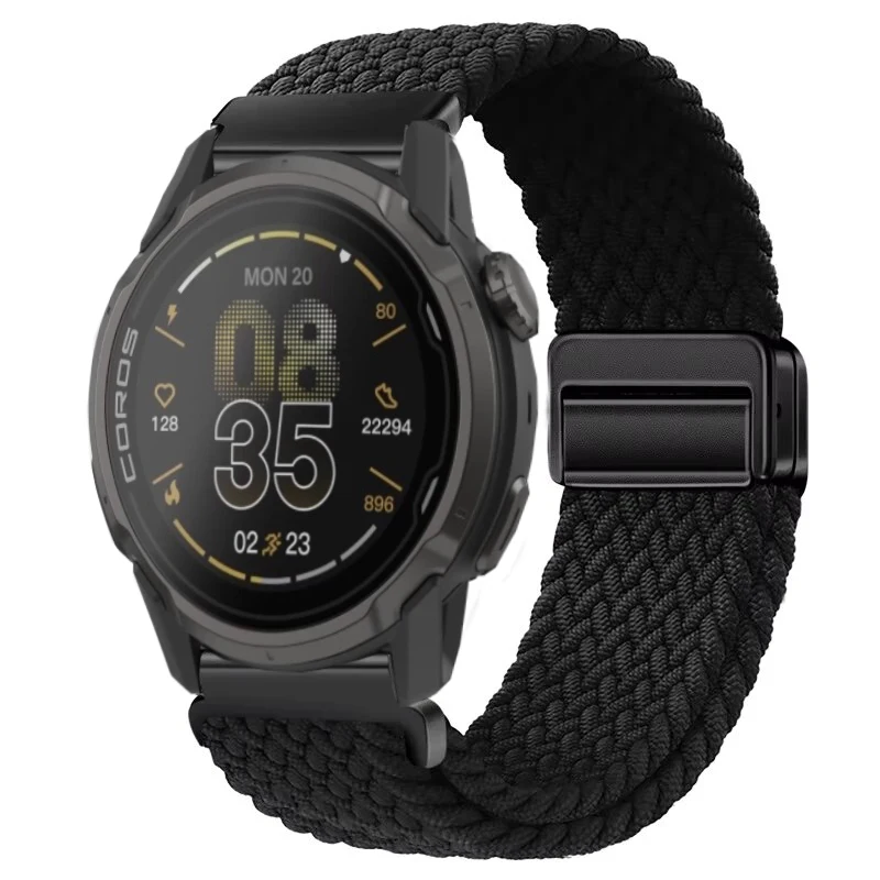 Universal Nylon Loop Strap - 22mm, Magnetic Weave Bracelet, 20mm Adjustable Band
