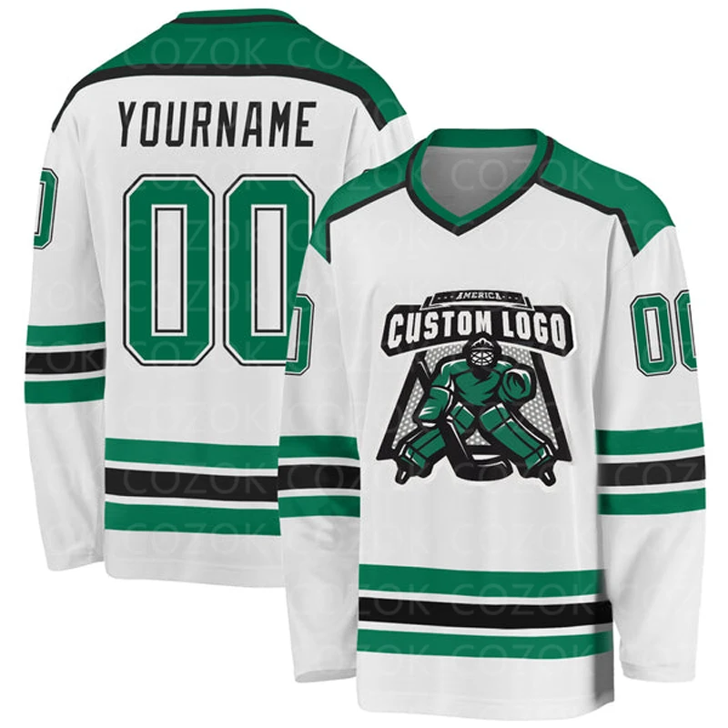 Hockey 3D Print You Name Number Men Women Ice Hockey Jersey Competition Training