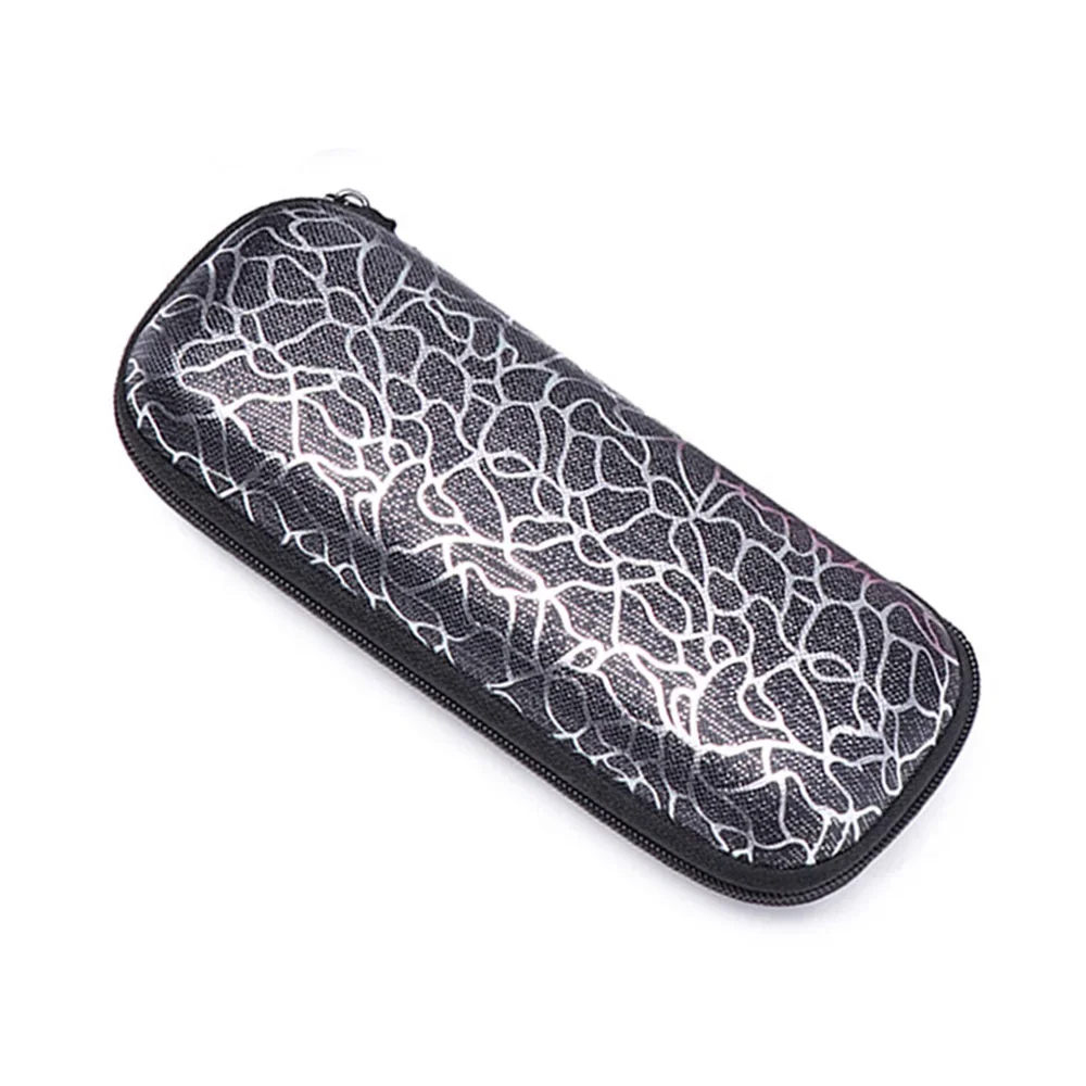 1PC Unisex Zipper Irregular Pattern Sunglasses Eye Glasses Case Eyeglass Box Eyewear Protection Containers Accessories for Women Glasses Case Sunglasses Bag Zipper Eyewear Box