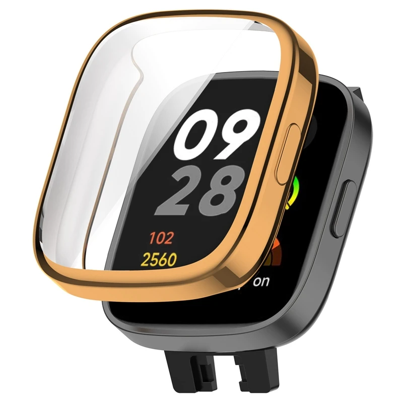 Pc Class Case Redmi Watch 3 Lite 3 Active Smart Watch Bumper - Temu