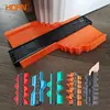 Contour Gauge Duplicator Ceramic Tile Carpet Cutting Template Profile Measuring Angle Ruler Contour Duplicator Woodworking Tools 1