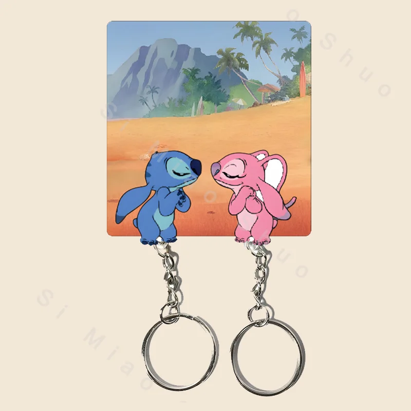 House Key Holder Couple Keychain Hanger Home Decor Couples Share Key Chain Rack Jigsaw Up Movie Key Ring Holder Creative Gift 3