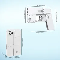 Folding Toy Launcher with 3 Shells and 10 Rounds of heads 2