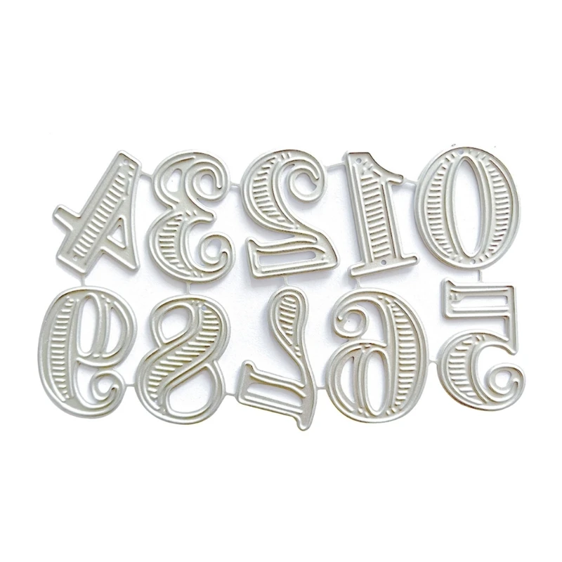

Number Embossing Cutting Dies Stencils for DIY Scrapbooking Paper Craft