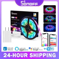 SONOFF L3 Pro 5M WiFi Smart LED Strip Light Flexible RGB Light Decoration LED Lamp Tape Smart Home Via Ewelink Alexa Google Home 1
