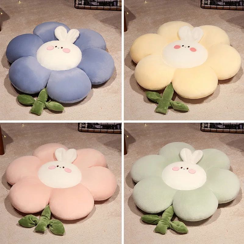 40/65cm Cute Stuffed Animals Flowers Plush Pillow Cushion Toy Kawaii Plants Pink Flower Plushies Doll Soft Kids Toys Home Decor 48pcs 60pcs kids prepared microscope slides of animals insects plants flowers biological specimens for kids’ microscopes