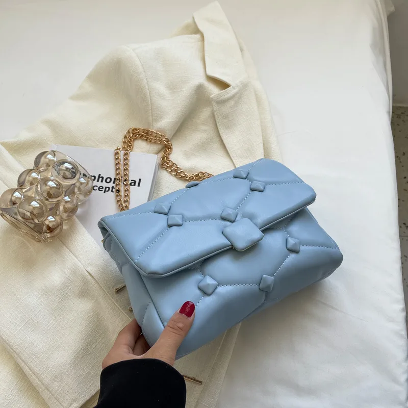 女性用フラップ付きデザイナークロスオーバーバッグ,ブランドチェーン