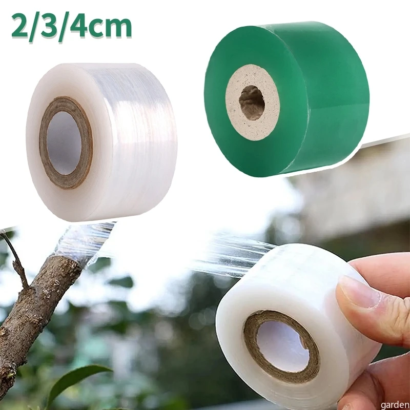Grafting Tape PE Self-adhesive Grafting Film Tape Garden Tree Plants Seedlings Grafting Supplies Portable Fruit Tree Pruner Protection Tools
