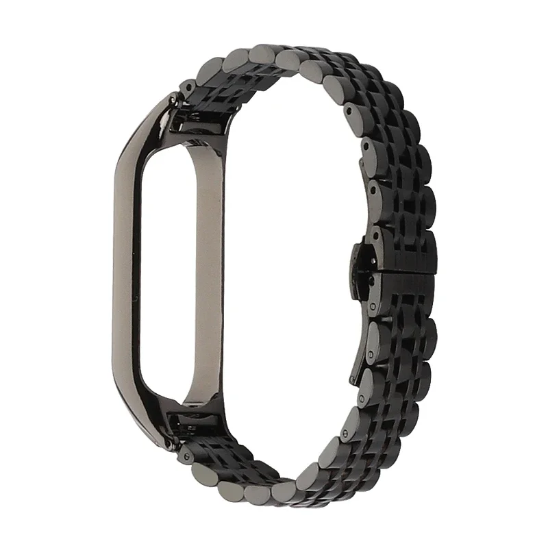 Metal Strap for Xiao Mi Band 8 7 6 5 4 Stainless Steel Bracelet Wristband for Miband 8 Smart Watch Replacement Miband 7 Correa