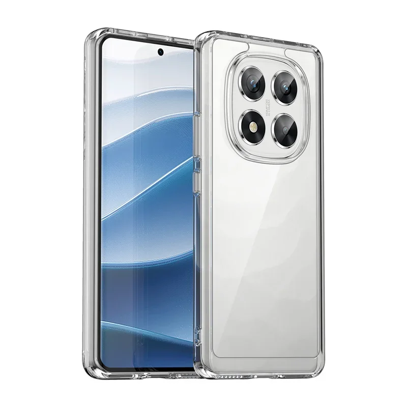 Vibrant Transparent TPU Protective Phone Case Cover