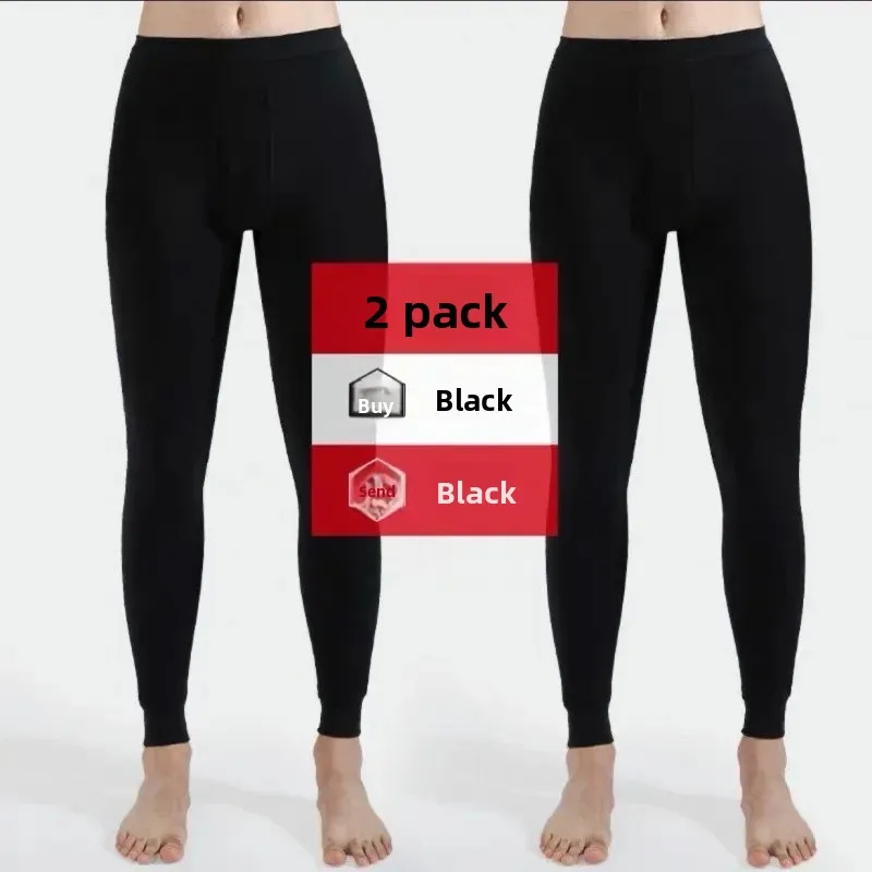 Black + Black [Long Johns 100% cotton]]