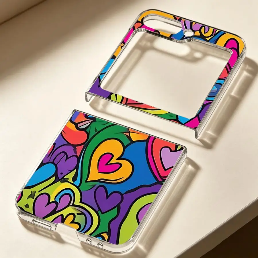 Transparent Colorful Soft Phone Cover Case