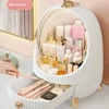 New Desktop Makeup Organizer Cosmetics Storage Box Cosmetics Skincare Organizer Display Case for Cosmetics Lipsticks Jewelry 1