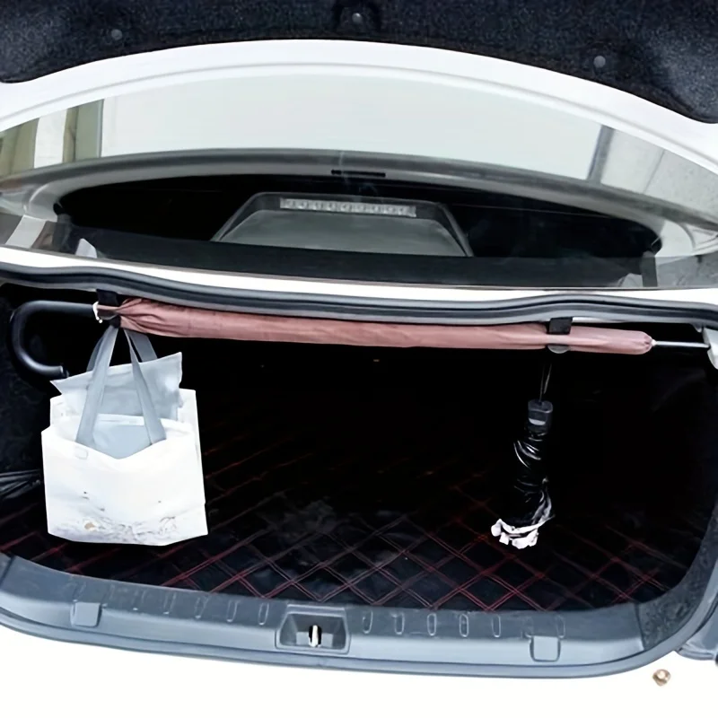 Umbrella Hooks 2 Pcs Car Trunk Hook Universal Rear Seat Storage Manager Multi-Function Car Interior Accessories