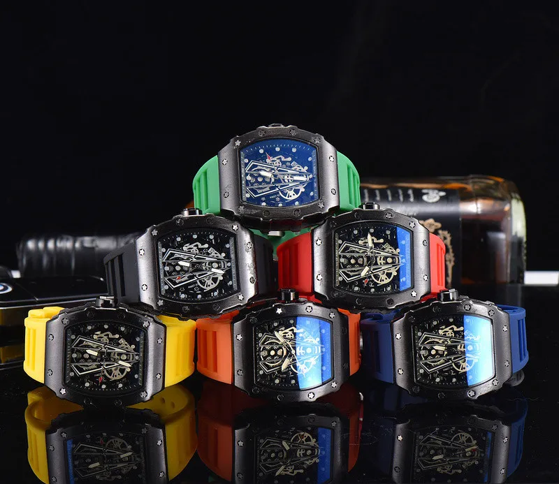 2022 Men's Watch RM Luxury Watches Casual Automatic Calendar Men's Watch Sports Quartz Chronograph