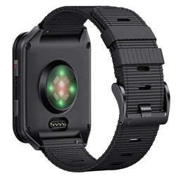 Premium Nylon Watch Strap, 24mm Replacement Band, Durable and Stylish - 24mm (Black)